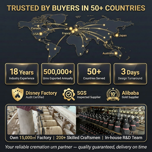 Urna de Cerámica de Alta Gama para Cenizas Caninas, Diseño de Cachorro Sentado, Recuerdo Conmemorativo, OEM ODM, Recuerdo Personalizado por la Pérdida de una Mascota para Europa - Product Image 6