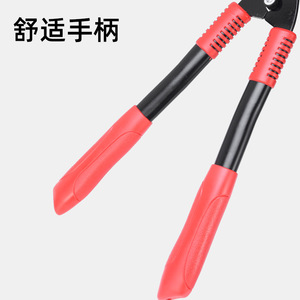 Green Smooth Adjustable Hedge Shears 45-60 Cm High Carbon Steel Chrome Plated For Garden Trimming - Product Image 4