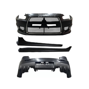 SKOUIO-GZ-03 автомобильный обвес для Mitsubishi <span class=keywords><strong>Lancer</strong></span> модифицированный Модернизированный <span class=keywords><strong>EVO</strong></span> передний бампер задний бампер боковые юбки - Product Image 1