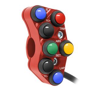 Interruptor de Manillar Izquierdo para BMW S 1000 R (Rojo) - Product Image 3