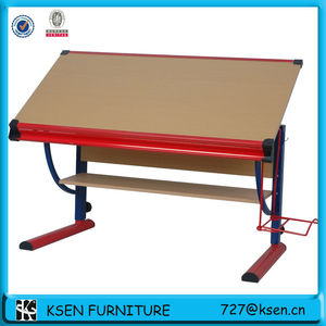 Vente en gros de table d'écriture <span class=keywords><strong>à</strong></span> <span class=keywords><strong>dessin</strong></span> <span class=keywords><strong>à</strong></span> hauteur réglable bureau de <span class=keywords><strong>dessin</strong></span> pour la maison bureau KC-7660C scolaire - Product Image 3