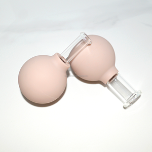 Juego Profesional de Ventosas de Vidrio con Ventosas de PVC <span class=keywords><strong>para</strong></span> Terapia Facial, Reduce la Hinchazón y Mejora la Circulación, Uso Seguro en Casa y Spa - Product Image 3