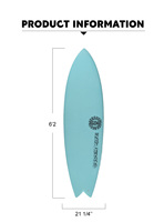 Planche de surf souple en mousse EPS EVA, taille personnalisée, à vendre