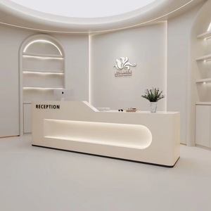 Bancone Reception Multifunzionale per <span class=keywords><strong>Bar</strong></span>, Cassa, Aziende di Estetica, Negozi di Abbigliamento, Istituti di Formazione, Produttori di Illuminazione - Product Image 1