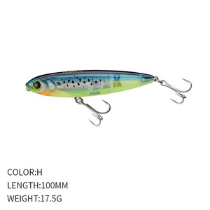 <span class=keywords><strong>Leurre</strong></span> artificiel flottant Minnow 100mm 17g, 11 couleurs, peau simulée, hameçons robustes <span class=keywords><strong>pour</strong></span> la pêche à la <span class=keywords><strong>truite</strong></span> et en eau salée, expédition immédiate - Product Image 6