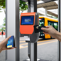 Lecteur de cartes de transport NFC QR Code USB pour terminal de bus, 13,56 MHz ISO 14443A, machine de validation