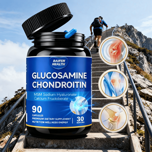 OEM <span class=keywords><strong>Glucosamine</strong></span> Chondroïtine MSM Curcuma Capsules Supplément articulaire <span class=keywords><strong>Glucosamine</strong></span> pour Adultes - Product Image 4