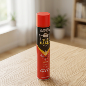 Aerosol insecticida disponible en varias capacidades, con fragancia a limón o sin perfume opcional. - Product Image 1