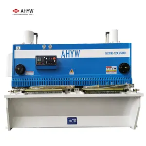 AHYW efficient Shears 12x4000MM Hydraulic sheet metal Plate cutting Machine