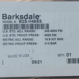 สวิตช์วัดความดันแตกต่างแบบ Barksdale G1/2 SPDT สำหรับอากาศ IP65 อะไหล่ควบคุมอุตสาหกรรม - Product Image 4