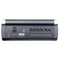 Console de son numérique compacte MG12 à 12 entrées avec moteur DSP 40 bits pour église et studio
