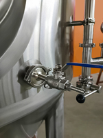 Fermenteur conique de 1000 L, équipement de brassage de bière, équipement de fermentation, acier inoxydable 304, réservoir de fermentation de qualité alimentaire, unité de fermentation en vente