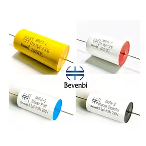 Bevenbi Audiophiler MKP condensatore a pellicola condensatore Audio 1.0 2.2 3.3 4.7 5.6 6.8 8.2 10 uf250v 400V 630V