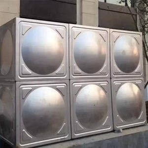 Serbatoio d'<span class=keywords><strong>Acqua</strong></span> in Acciaio Inox SS304 con Pannelli Pressati e Saldati - Product Image 1