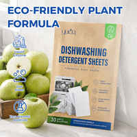 Feuilles nettoyantes tout-en-un pour lave-vaisselle en gros d'usine – Éliminent l'huile, écologiques, enzymatiques, sans phosphore
