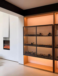 ตู้เก็บไวน์ดีไซน์ทันสมัยพร้อมช่องระบายอากาศสำหรับเก็บไวน์และตกแต่งบ้าน - Product Image 4