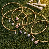 Pendentif de luxe en acier inoxydable doré, style sportif, col ouvert, pour rugby, football, badminton, bijou personnalisé et tendance