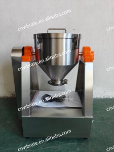 Mezcladora Cónica de Tambor de Alta Velocidad y Frecuencia Variable VBJX Industrial para Mezclar Resina Plástica y Pigmentos - Product Image 4