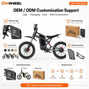 Moto tout-terrain QMWHEEL GT3000 avec batterie 52V 31.5Ah, moto de cross pour adulte V20 / GT3000 1. QMWHEEL GT3000 est - Product Image 2