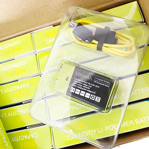 <span class=keywords><strong>9</strong></span> <span class=keywords><strong>V</strong></span> 500mah 600mah batterie externe lipo batterie rechargeable <span class=keywords><strong>9</strong></span> <span class=keywords><strong>v</strong></span> pour lampe de poche multimètre led bande lumineuse batterie <span class=keywords><strong>9</strong></span> <span class=keywords><strong>V</strong></span> - Product Image 3