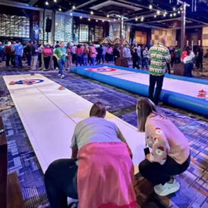 ZSPE Alfombra de <span class=keywords><strong>Polietileno</strong></span> Personalizada para Instalación de Pistas de Curling con Pista de Curling - Product Image 2