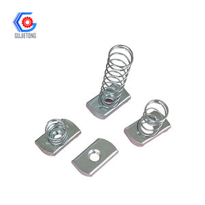 Fixations de <span class=keywords><strong>cage</strong></span> carrée en gros direct d'usine serrage en acier à ressort en cuivre - Product Image 3