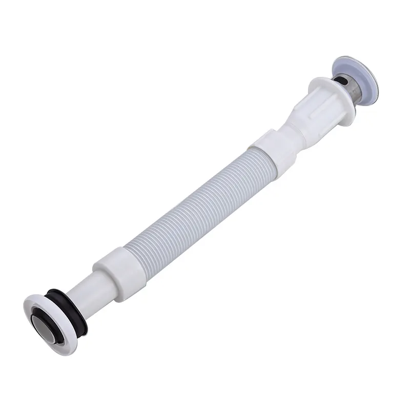 In acciaio inox depuratore di acqua deodorante insetto spina integrato tubo dell'acqua lavabo di plastica telescopica stretch tubo lavabo u