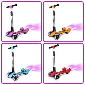 Siège pliant Portable pour enfants, certifié CE, 3 roues avec lumières LED, bulle de fumée pour enfants - Product Image 5