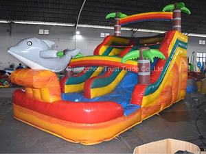 18ft Inflatable Trượt Nước Người Lớn <span class=keywords><strong>Jumping</strong></span> Castles Inflatable Trượt Nước - Product Image 6