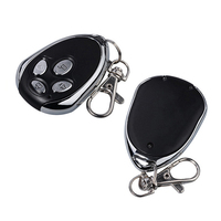 EV1527 Télécommande sans fil RF 433mhz 4 boutons Apprentissage Code Chip Télécommande automatique 433mhz pour métal électrique