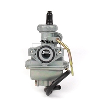 Carburateur KEIHIN Cabine Pz16 mm 50cc 70cc 90cc 110cc Moteur Moto Go-Kart ATV Quad Dirt Pit Bike Motocross Moto