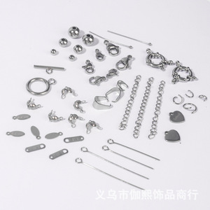 Composants de bijoux en acier inoxydable, formes variées, accessoires DIY pour bracelets et colliers, composants plaqués pour la fabrication de bracelets - Product Image 1