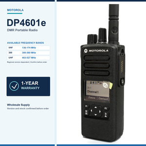 Radio Bidireccional Digital <span class=keywords><strong>Motorola</strong></span> DP4601e Original, VHF 5W o UHF 4W, Pantalla a Color, IP68, <span class=keywords><strong>para</strong></span> Almacenes, Logística, Kit de Suministro - Product Image 1