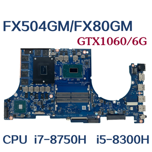 สำหรับ <span class=keywords><strong>ASUS</strong></span> FX80G FX504G <span class=keywords><strong>FX504GM</strong></span> FX540GE FX504GD เมนบอร์ด I7-8750H GTX1050TI - Product Image 2