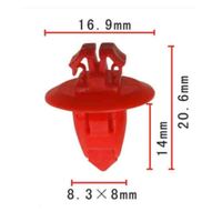 Offre Spéciale meilleure qualité rose moulage Clips de retenue remplace pour Lexus ES300 RX300 OEM 75395-33030