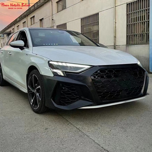 Kit carrosserie <span class=keywords><strong>RS3</strong></span> Bodikits pour Audi A3 S3 Pare-chocs avant avec calandre en maille de radiateur et lèvre avant en matériau PP 2020 2021 <span class=keywords><strong>2022</strong></span> - Product Image 2