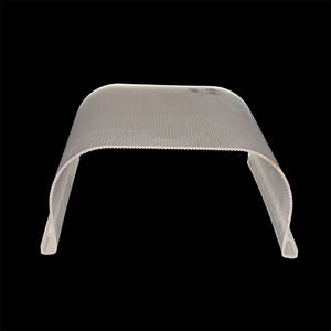 Cubierta Difusora de Luz de Policarbonato para Lámpara de <span class=keywords><strong>Tren</strong></span>, Pantalla de Lámpara de Extrusión de PC con Forma de Línea, Estilo de Diseño Chino Antiguo Indio - Product Image 6