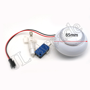 <span class=keywords><strong>Arcade</strong></span> trò chơi máy 65mm 76mm 85mm Lớn Tròn UFO RGB chiếu sáng <span class=keywords><strong>Push</strong></span> nút đồng tiền hoạt động trò chơi - Product Image 5