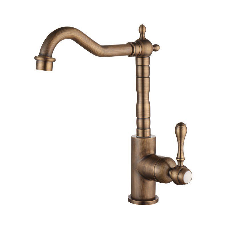 HONGDEC Antique Bronze Retro Basin Faucet