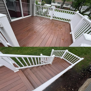Plancher extérieur en composite bois PVC WPC à pose rapide pour <span class=keywords><strong>terrasse</strong></span> en <span class=keywords><strong>béton</strong></span> - Product Image 5