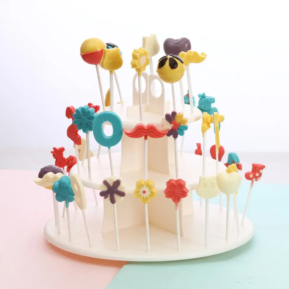 Cupcake und Cake Pop 3-Tier Display Stand Cupcake Stand Lutscher halter