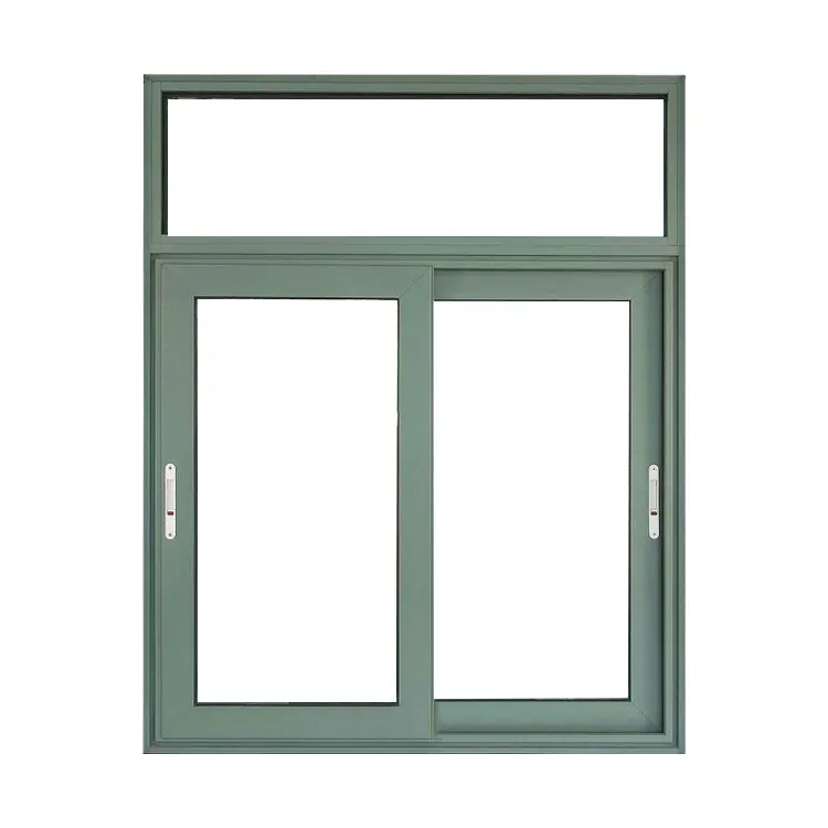 Avustralya standart modern tasarım alüminyum cam kapılar banyo mutfak ses geçirmez alüminyum çerçeve sürgülü pencereler için