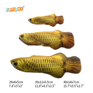 Juego de Juguetes para Gatos de Peluche Suave con Diseño de Pez, con Catnip, Venta al Por Mayor del Fabricante Famipet - Product Image 4