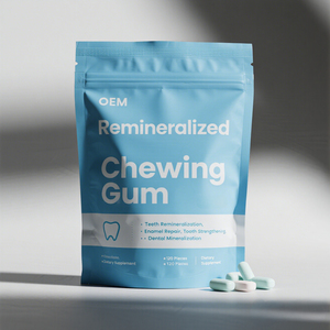 OEM Dental Health <span class=keywords><strong>Gum</strong></span> dengan Hidroksiapatit & Xylitol - Mendukung Remineralisasi Gigi Alami & Pertahanan Gigi dari Gigi Berlubang - Product Image 4