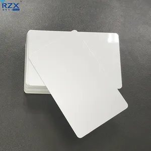用于热敏印刷的 ISO14443A 13.56mhz NTAG 215 RFID NFC 白色空白卡