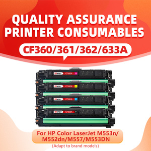 Cartouche de toner couleur Lonpec compatible 508A CF360A/Bk CF361A/C <span class=keywords><strong>CF362A</strong></span>/Y CF363A/M pour HP Enterprise M552/553 6000/5000 pages - Product Image 5