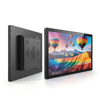 Layar Sentuh Kapasitif 10.1 Inci 15.6 Inci Panel PC All-in-One Tanpa Kipas Monitor Sentuh Industri untuk HMI / Otomasi / SOP