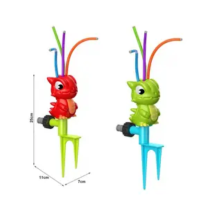 Outdoor Toys Water Sprinkler For Kids And Toddlers Outdoor Water Play Dino Sprayer Toys Outside Backyard Summer Fun Sprinklers