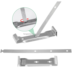 Support de <span class=keywords><strong>Gouttière</strong></span> en Alliage d'Aluminium Ultra-Adhérent 6'' – Design Moderne, <span class=keywords><strong>Crochet</strong></span> de <span class=keywords><strong>Gouttière</strong></span> Extérieur Dissimulé, Durable pour Villa et Appartement - Product Image 1