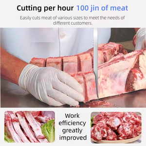 Nouvelle scie à os en acier inoxydable 304 de qualité alimentaire, équipement industriel de transformation de la viande avec protection IP65 pour le bœuf et le porc - Product Image 3